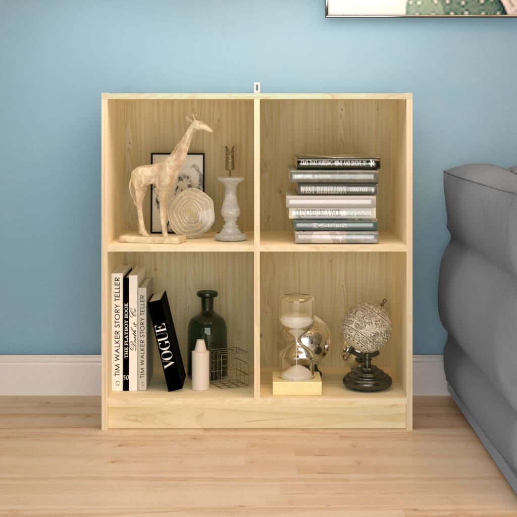 skænk 70x33x76 cm massivt fyrretræ