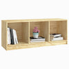 tv-bord 104x33x41 cm massivt fyrretræ