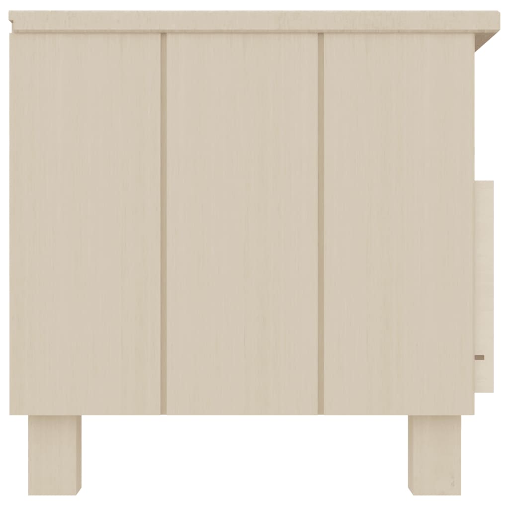 tv-skab HAMAR 106x40x40 cm massivt fyrretræ honningbrun