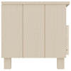 tv-skab HAMAR 106x40x40 cm massivt fyrretræ honningbrun