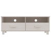 tv-skab HAMAR 106x40x40 cm massivt fyrretræ hvid