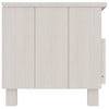 tv-skab HAMAR 106x40x40 cm massivt fyrretræ hvid