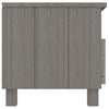 tv-skab HAMAR 106x40x40 cm massivt fyrretræ lysegrå