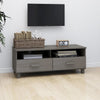 tv-skab HAMAR 106x40x40 cm massivt fyrretræ lysegrå