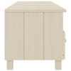 tv-skab HAMAR 158x40x40 cm massivt fyrretræ honningbrun