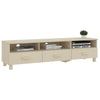 tv-skab HAMAR 158x40x40 cm massivt fyrretræ honningbrun