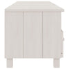 tv-skab HAMAR 158x40x40 cm massivt fyrretræ hvid