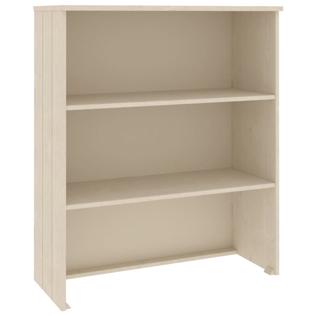 overdel til skænk HAMAR 85x35x100 cm fyrretræ honningbrun