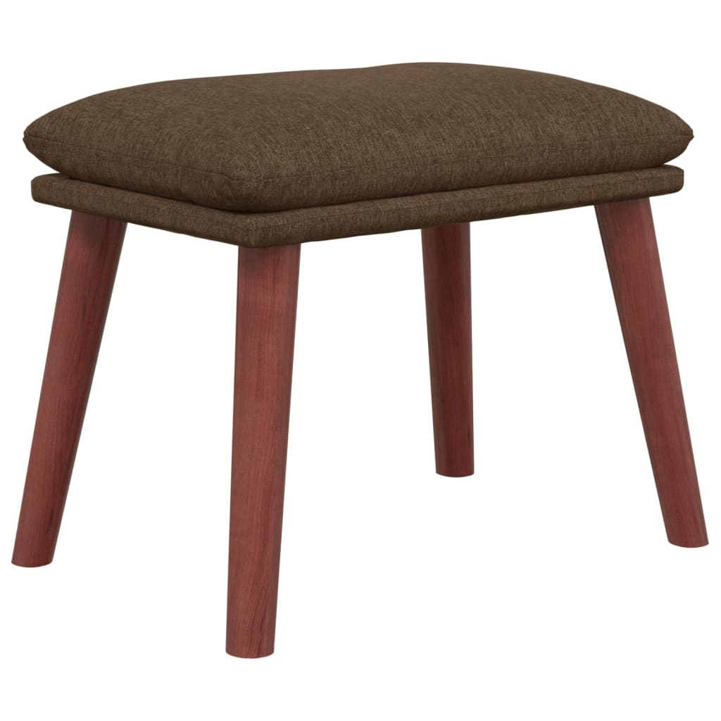 fodskammel 45x29,5x35 cm stof brun