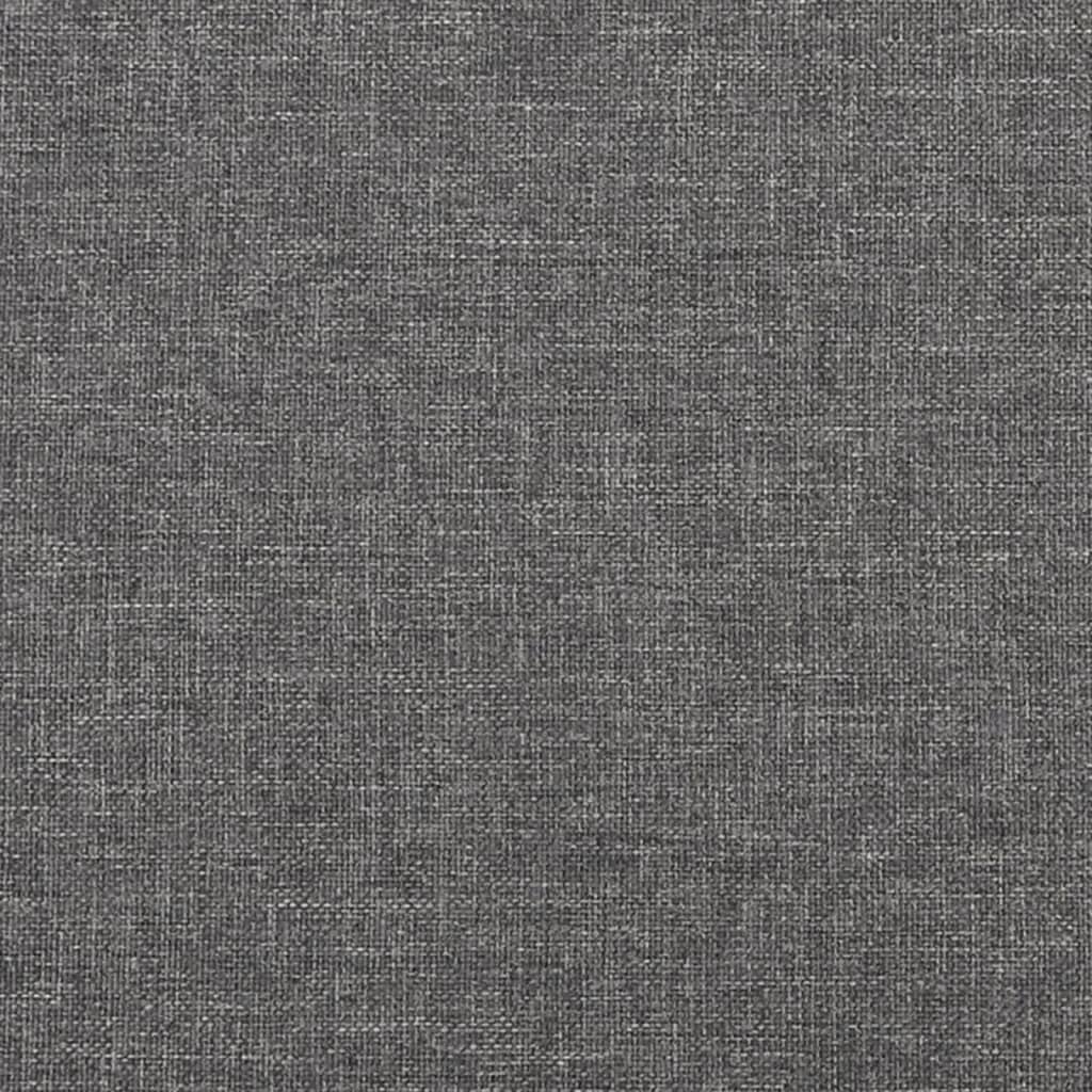 fodskammel 45x29,5x35 cm stof lysegrå