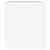 tv-bord 90x35x40 cm konstrueret træ hvid