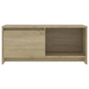 tv-bord 90x35x40 cm konstrueret træ sonoma-eg
