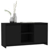 tv-bord 102x37,5x52,5 cm konstrueret træ sort