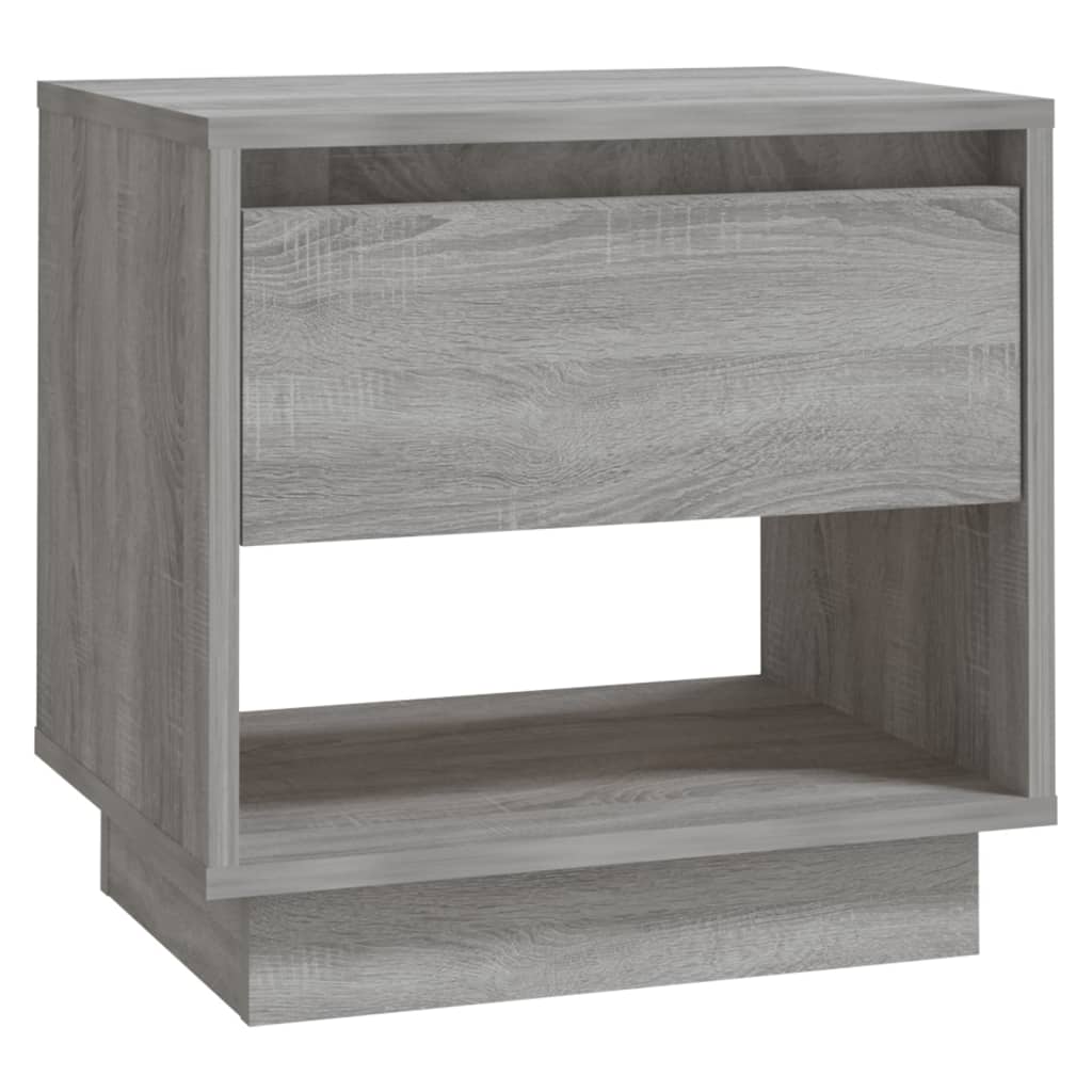 sengebord 45x34x44 cm konstrueret træ sonoma-eg
