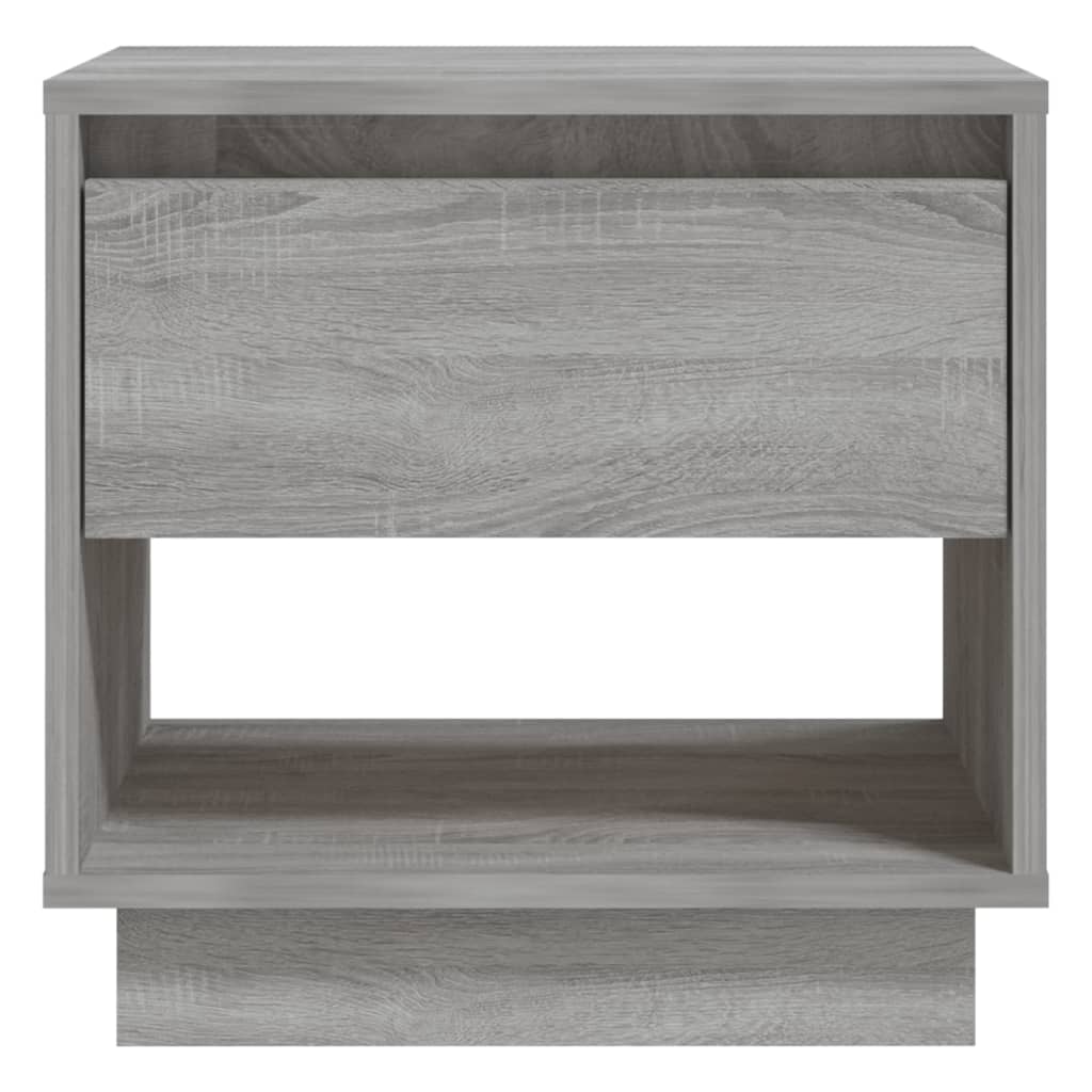 sengebord 45x34x44 cm konstrueret træ sonoma-eg