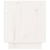 sengeborde 2 stk. 40x34x40 cm massivt fyrretræ hvid