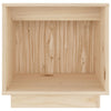 sengeborde 2 stk. 40x30x40 cm massivt fyrretræ