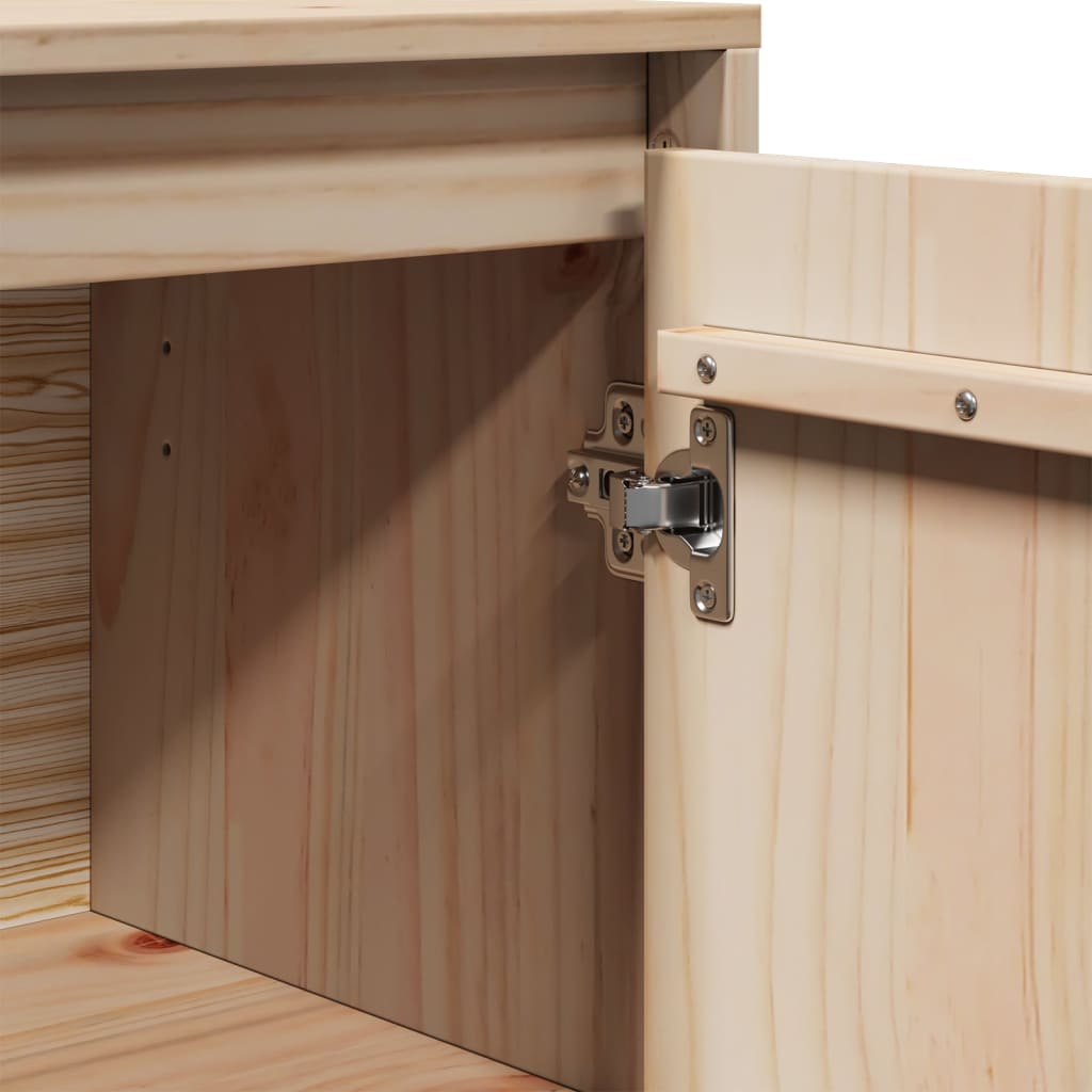 skænk 60x34x75 cm massivt fyrretræ