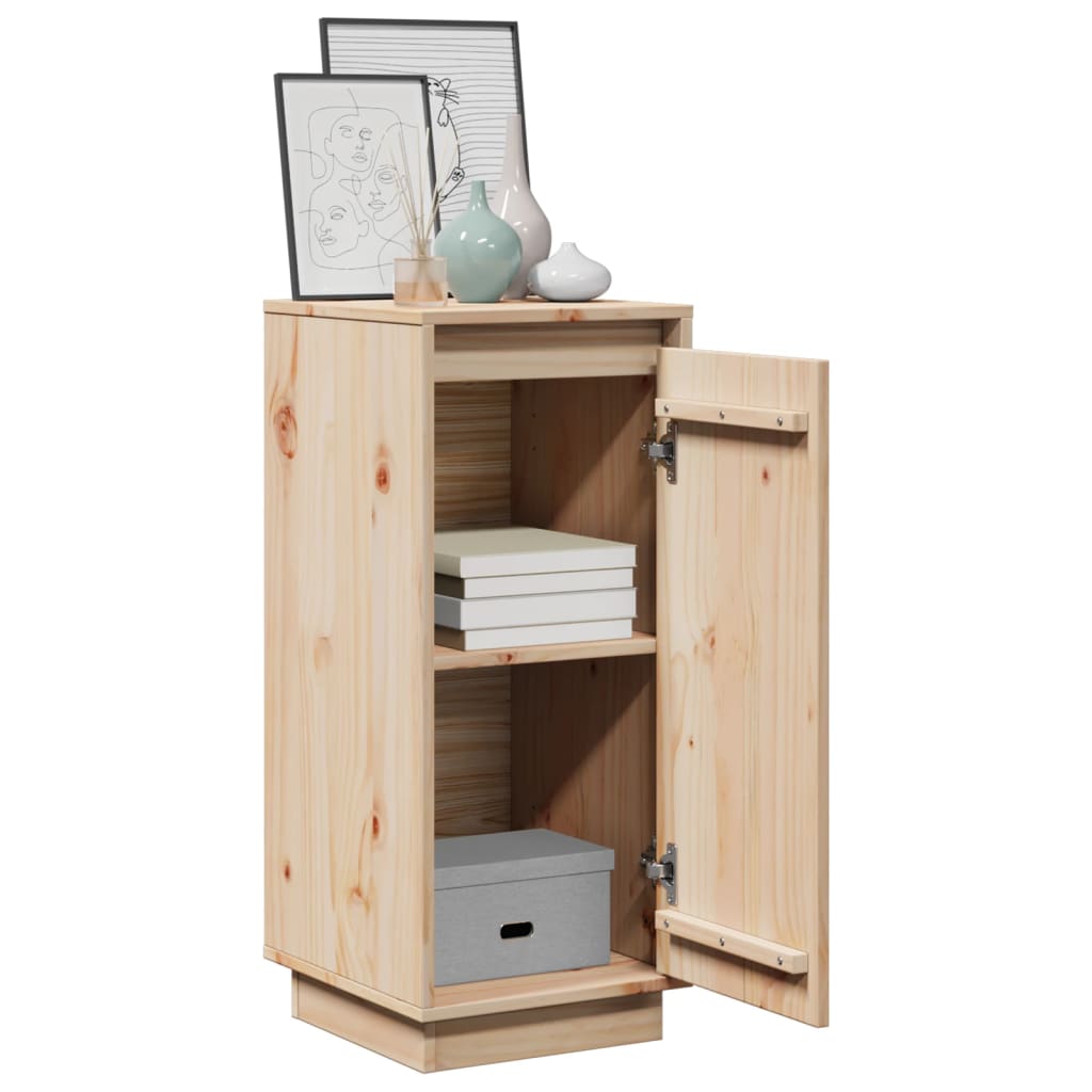 skænk 31,5x34x75 cm massivt fyrretræ