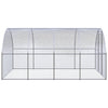 hønsehus 3x4x2 m galvaniseret stål