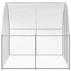 hønsehus 3x4x2 m galvaniseret stål