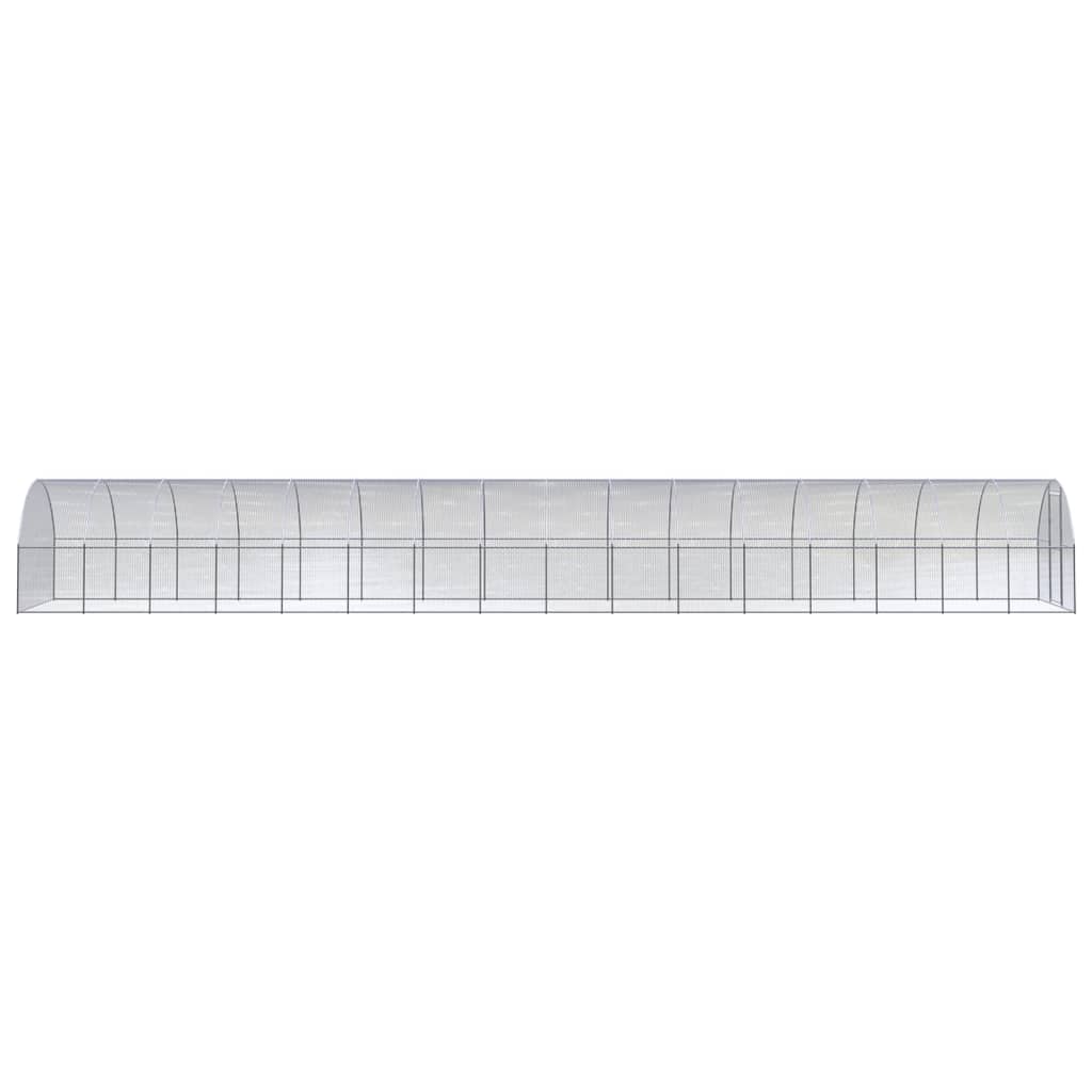 hønsehus 3x16x2 m galvaniseret stål