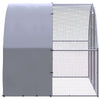 hønsehus 3x2x2 m galvaniseret stål