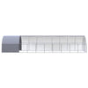 hønsehus 3x10x2 m galvaniseret stål