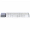 hønsehus 3x12x2 m galvaniseret stål