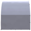 hønsehus 3x12x2 m galvaniseret stål