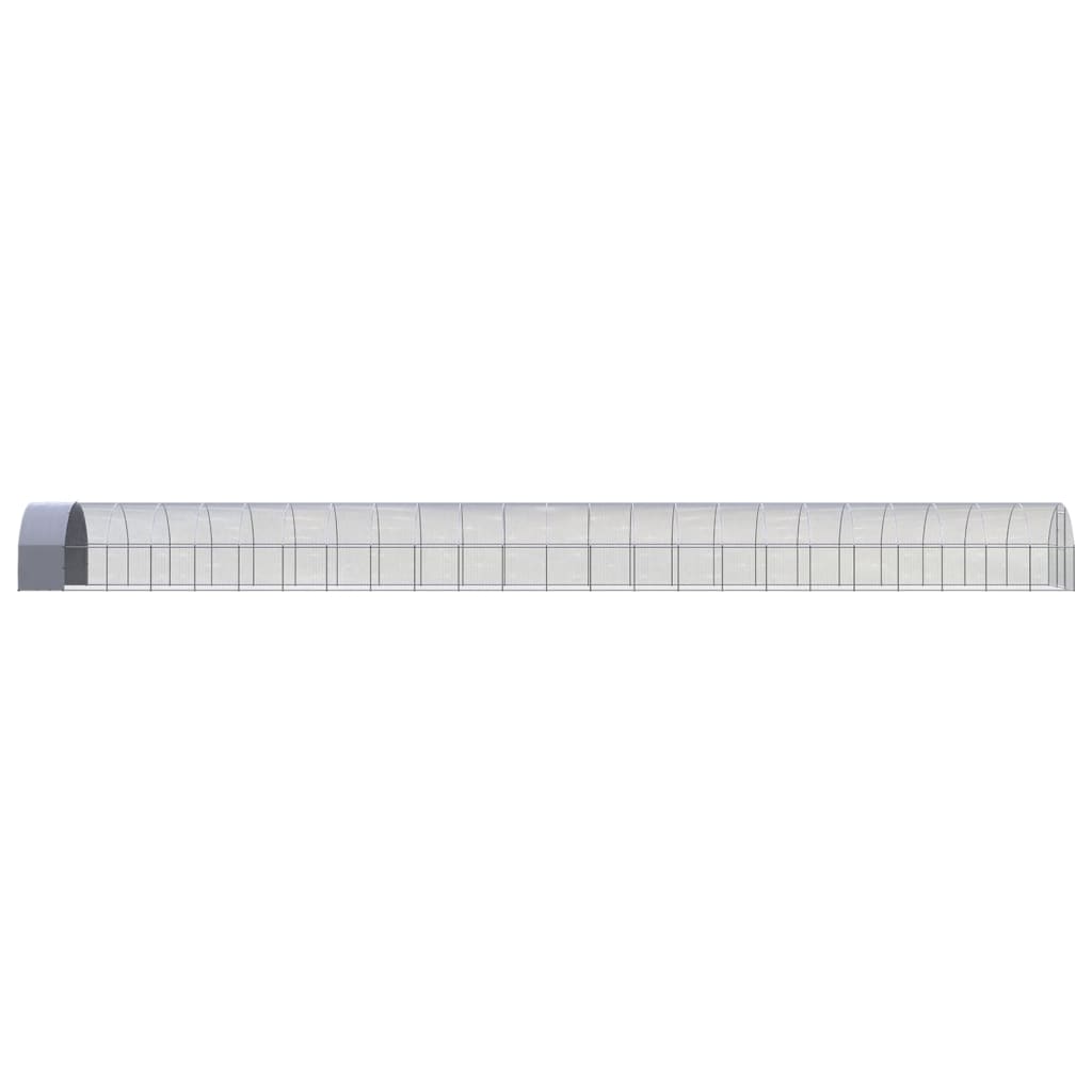 hønsehus 3x24x2 m galvaniseret stål