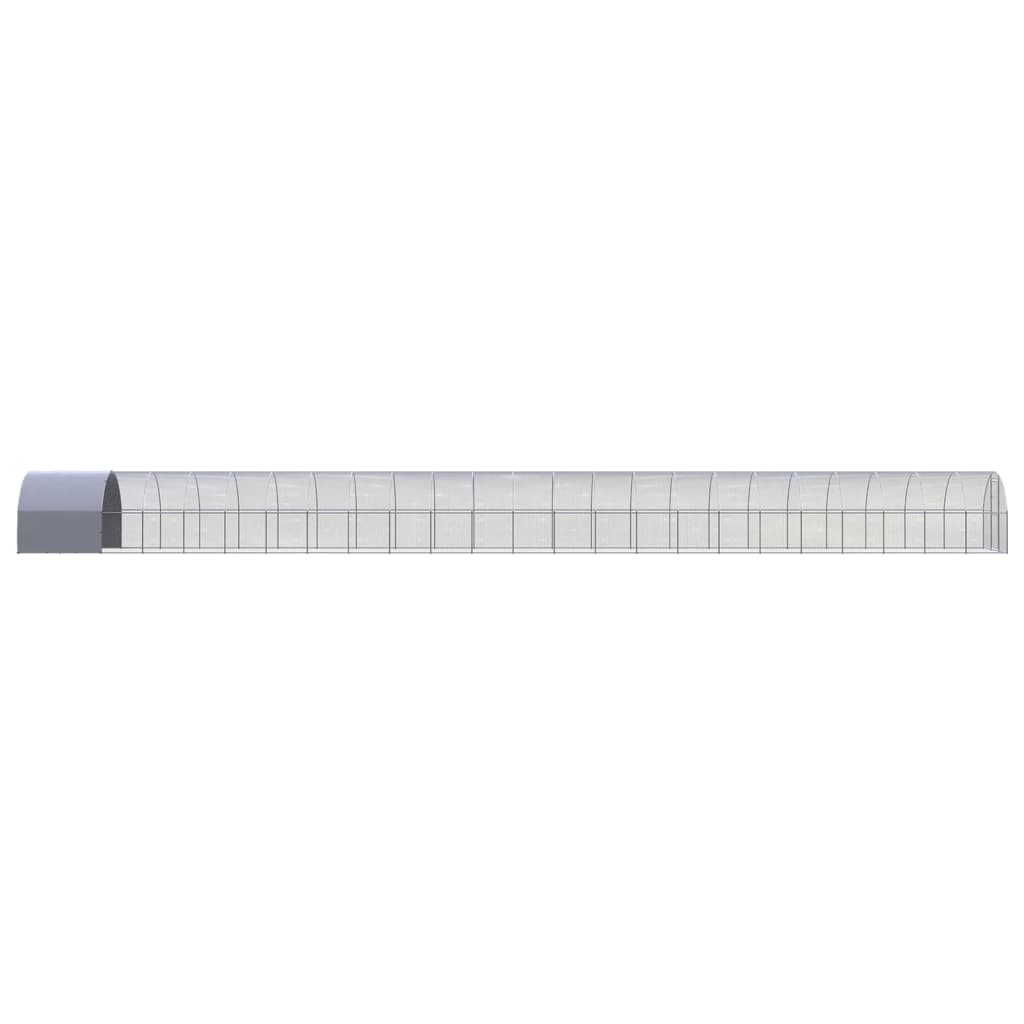 hønsehus 3x24x2 m galvaniseret stål