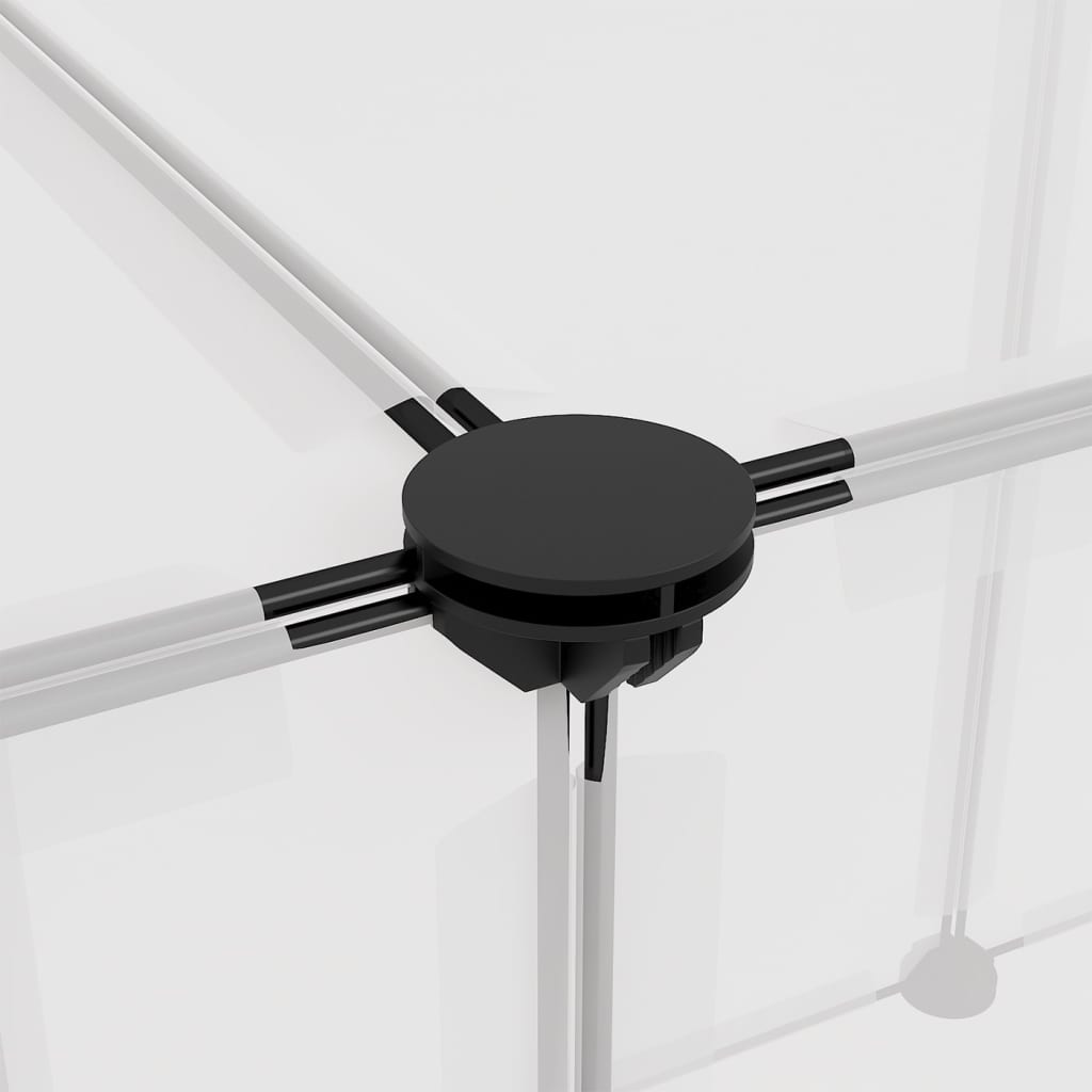 lille dyrebur 143x107x93 cm PP og stål transparent