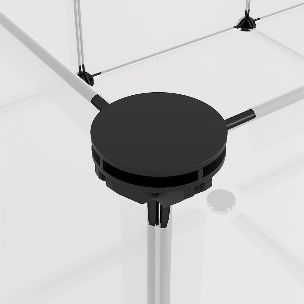 lille dyrebur 144x74x46,5 cm PP og stål transparent