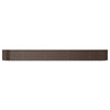 plantekasse 368x80x36 cm pulverlakeret stål brun
