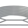 plantekasse 507x100x36 cm pulverlakeret stål antracitgrå