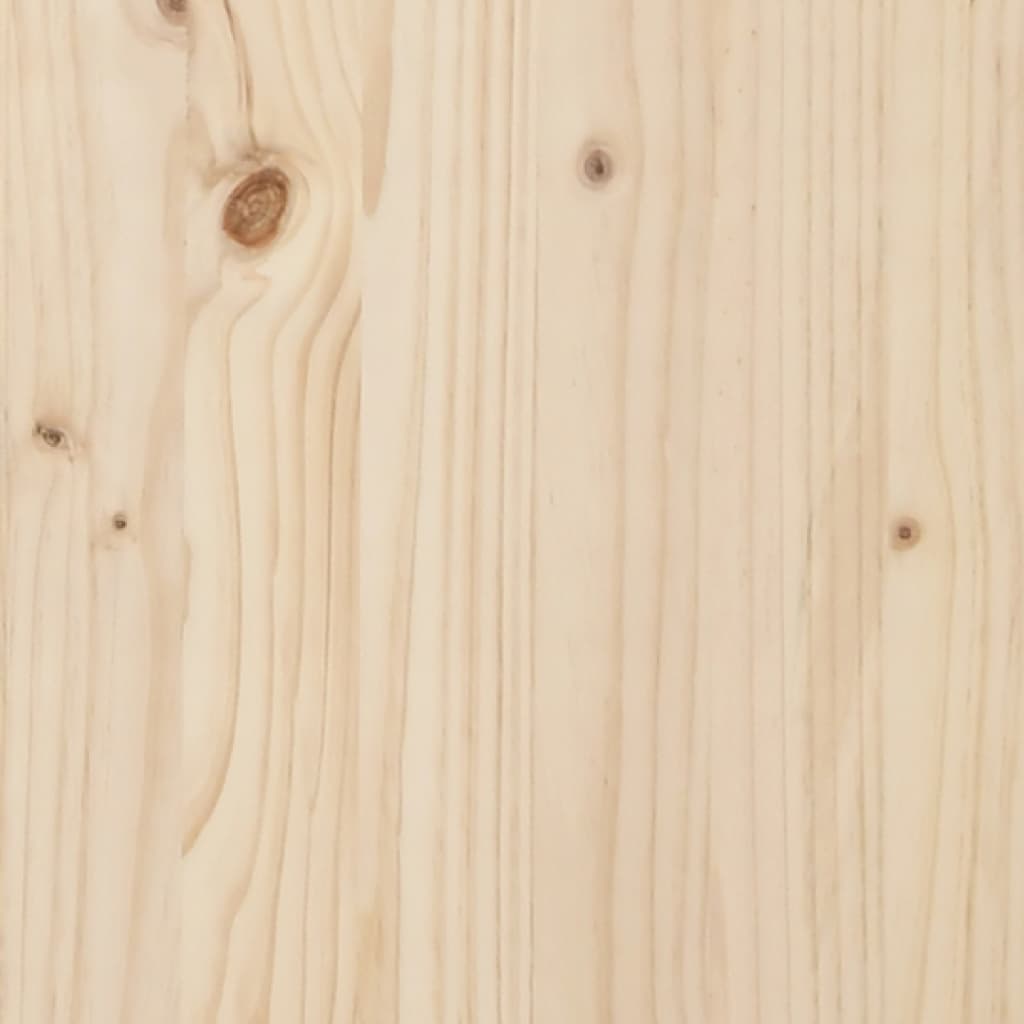 sengeramme 120x190 cm massivt fyrretræ