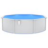 swimmingpool med poolstige 460x120 cm