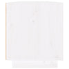 tv-bord 110x34x40 cm massivt fyrretræ hvid
