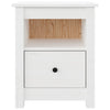 sengeborde 2 stk. 40x35x49 cm massivt fyrretræ hvid