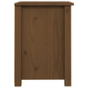 sengeborde 2 stk. 40x35x49 cm massivt fyrretræ gyldenbrun