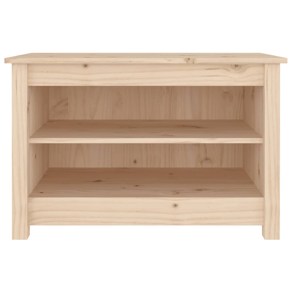 skobænk 70x38x45,5 cm massivt fyrretræ