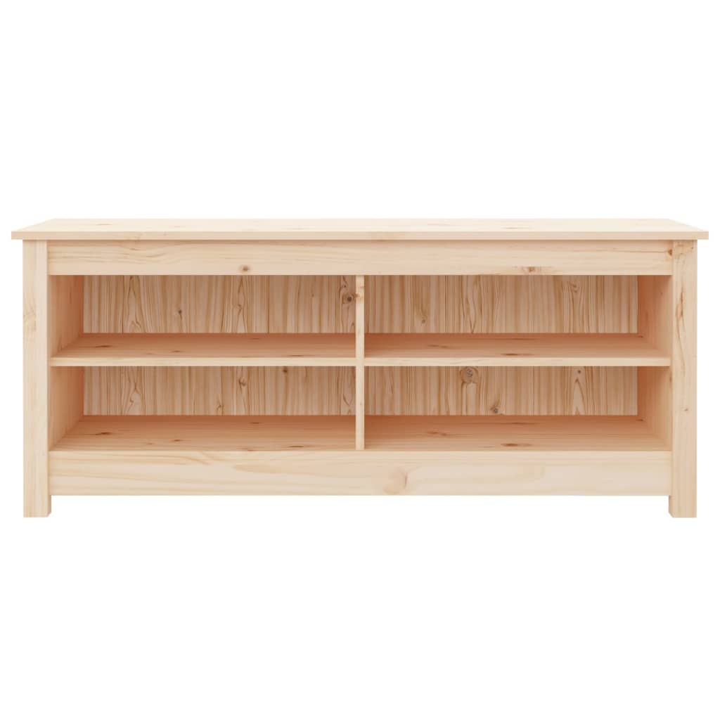 skobænk 110x38x45,5 cm massivt fyrretræ