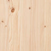skobænk 110x38x45,5 cm massivt fyrretræ