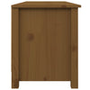 skobænk 110x38x45,5 cm massivt fyrretræ gyldenbrun