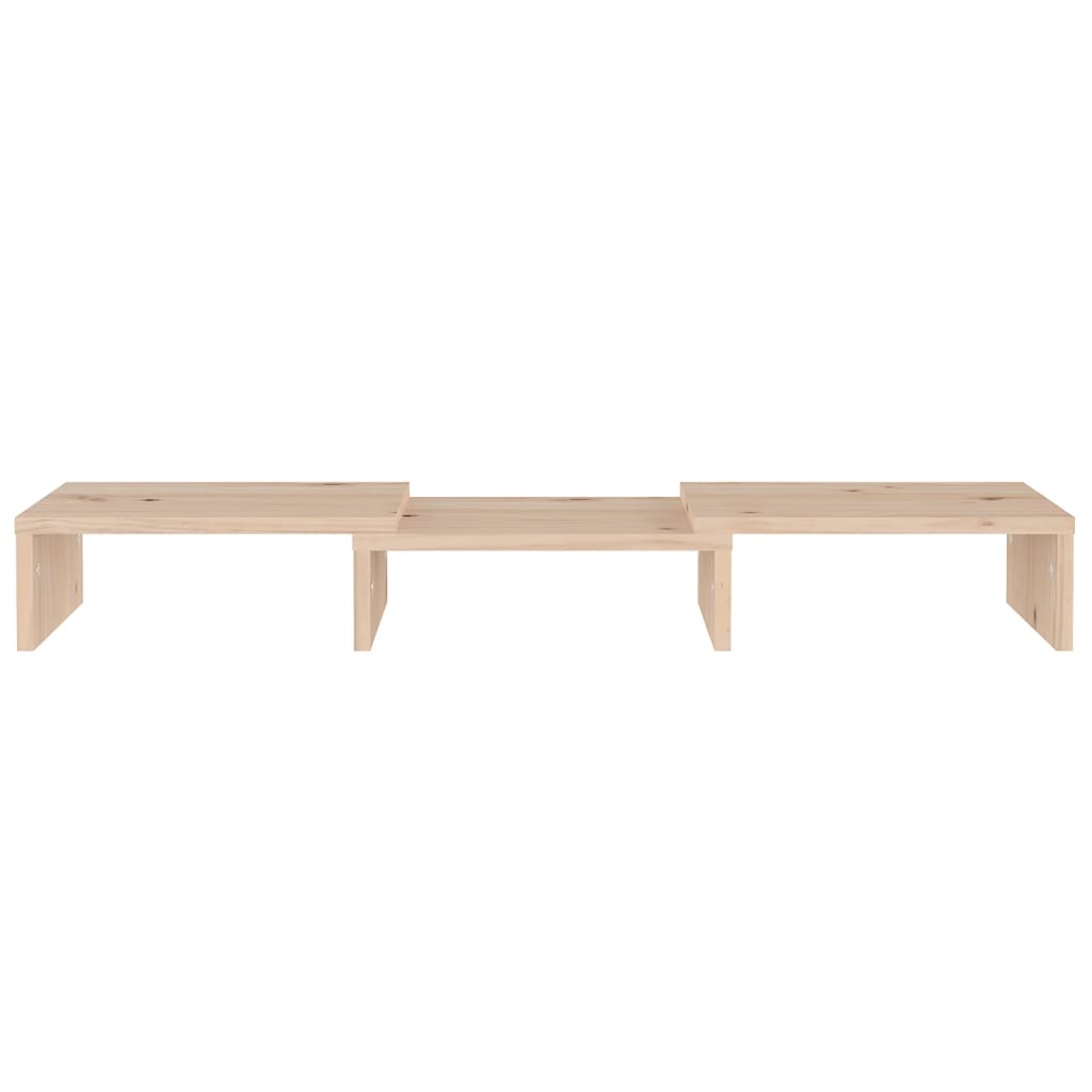 skærmholder 60x24x10,5 cm massivt fyrretræ
