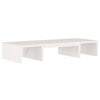 skærmholder 60x24x10,5 cm massivt fyrretræ hvid