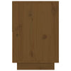sengeborde 2 stk. 60x34x51 cm massivt fyrretræ gyldenbrun