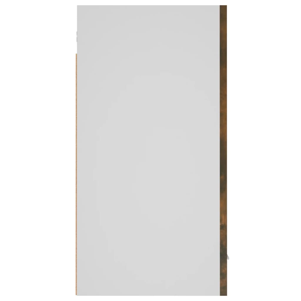 hængeskab "Lyon" røget eg 60x31x60 cm konstrueret træ