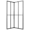 brusekabine 80x70x180 cm halvmatteret sikkerhedsglas